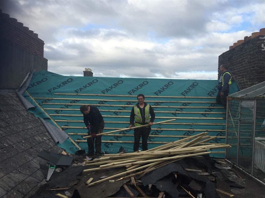 Damaged Roof Tiles