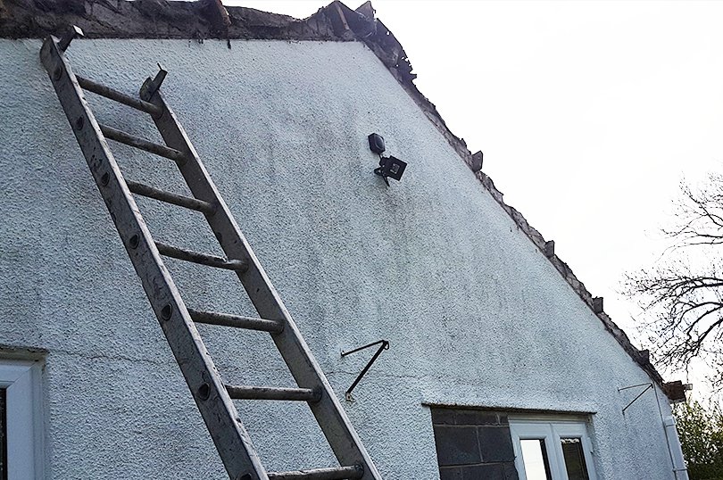 Dry Verge Roof Before Wicklow