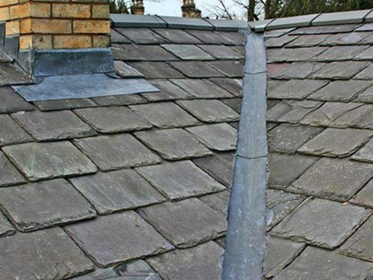 Slate roof repair