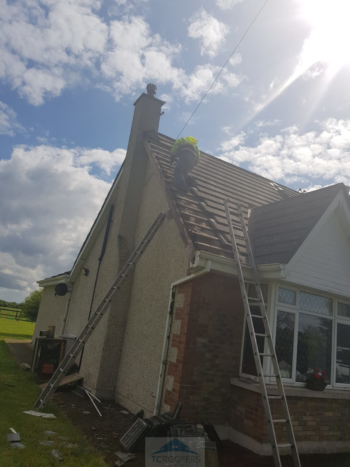 Roofing Repaired and Leak Fixed in Dublin